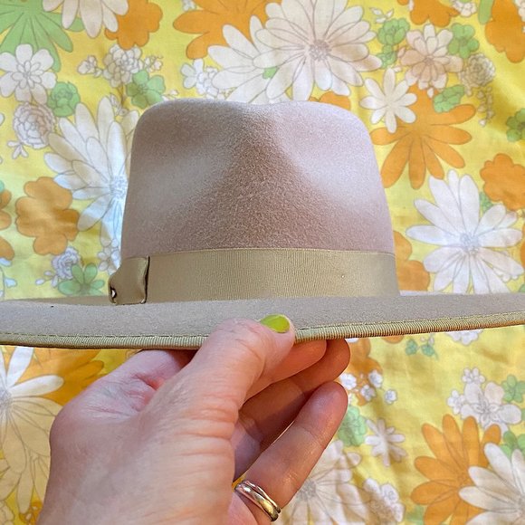 Lack of Color Zulu Rancher Hat in the Color Sand Size Small main image 8